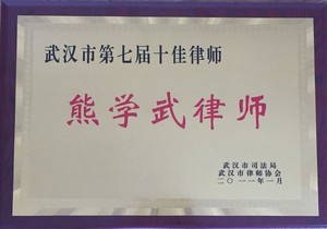 熊学武武汉市十佳律师